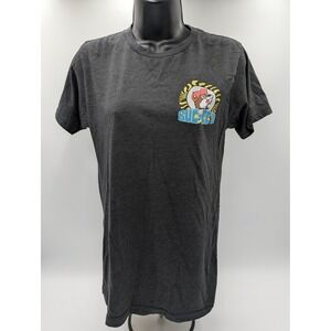 Buc-ees Charcoal Gray Graphic T-Shirt‎ Short Sleeve Buc-ees Beaver Logo Size S